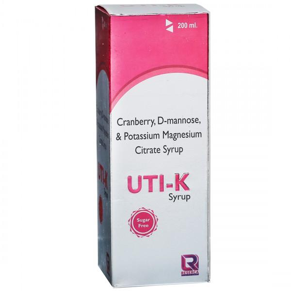 Uti K Sugar Free Syrup 200 ml