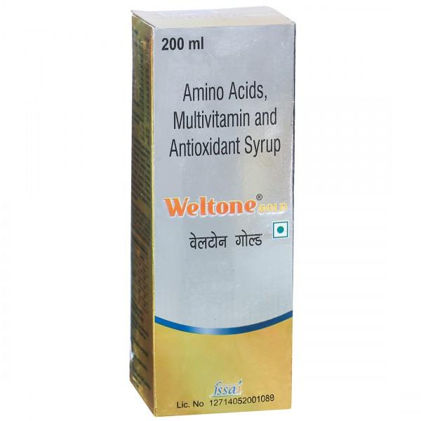 Weltone Gold Syrup 200 ml