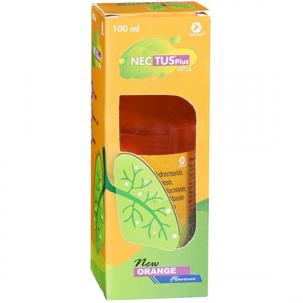 Nectus Plus (Orange Flavour) Syrup 100 ml
