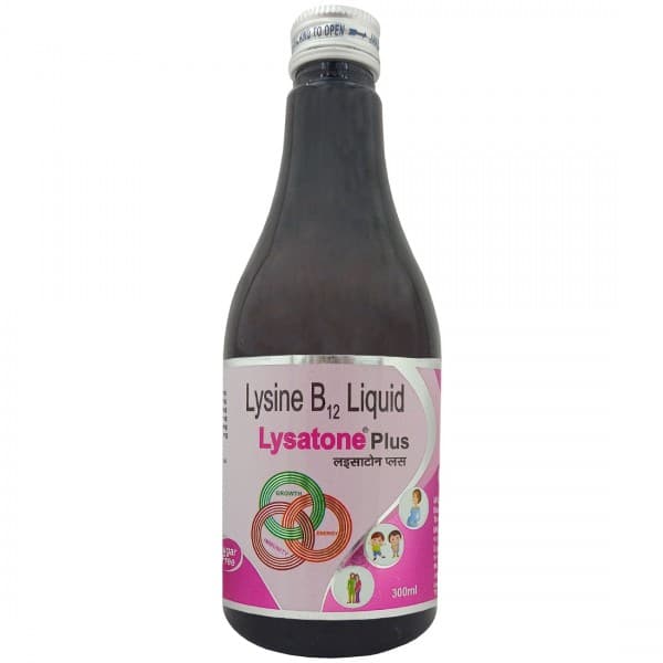 Lysatone Plus Sugar Free Syrup 300 ml