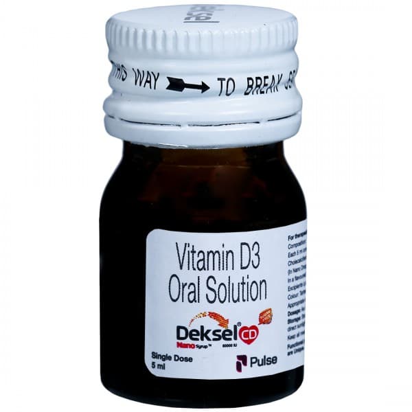 Deksel CD Nano (Sugar Free) 60000 IU Syrup 5 ml