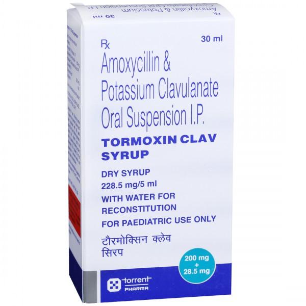 Tormoxin Clav 228.5 mg/5 ml Dry Syrup 30 ml