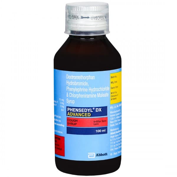 Phensedyl DX Advanced Cough Syrup 100 ml