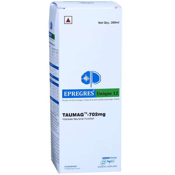 Epregres Unique 12 (Sugar Free) Syrup 200 ml