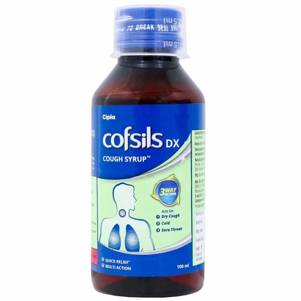 Cofsils DX Cough Syrup 100 ml