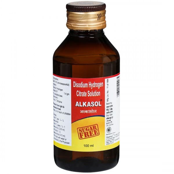 Alkasol Sugar Free Solution 100 ml