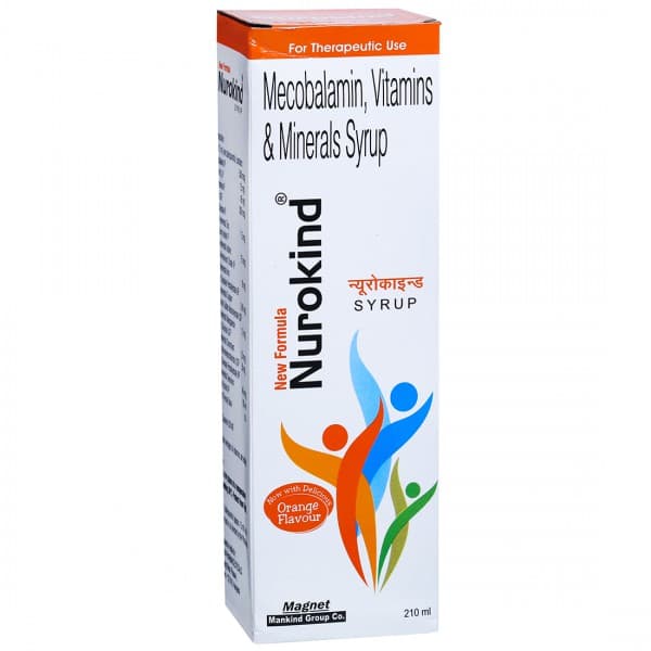 Nurokind Orange Flavour Syrup 210 ml