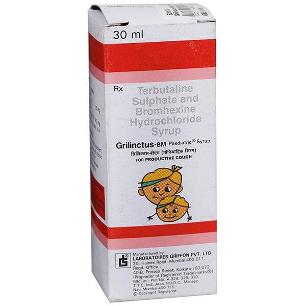 Grilinctus BM Paediatric Syrup 30 ml