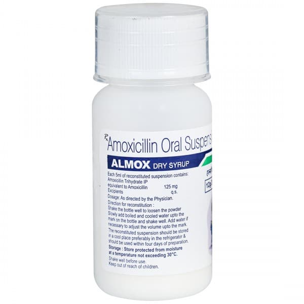 Almox 125 mg Dry Syrup 12 gm/30 ml