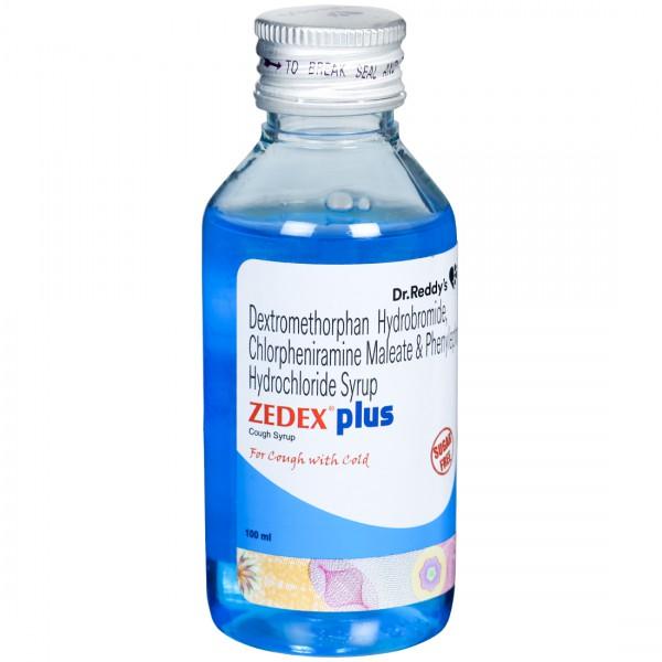 Zedex Plus Sugar Free Syrup 100 ml