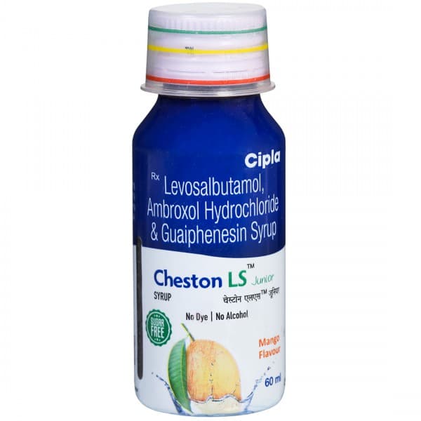 Cheston LS Junior Sugar Free (Mango Flavour) Syrup 60 ml