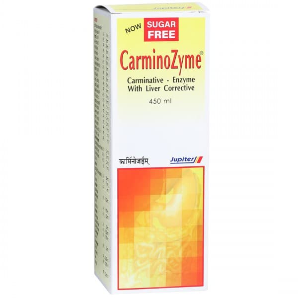 CarminoZyme Sugar Free Syrup 450 ml