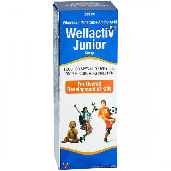 Wellactiv Junior (Orange Flavour) Syrup 200 ml