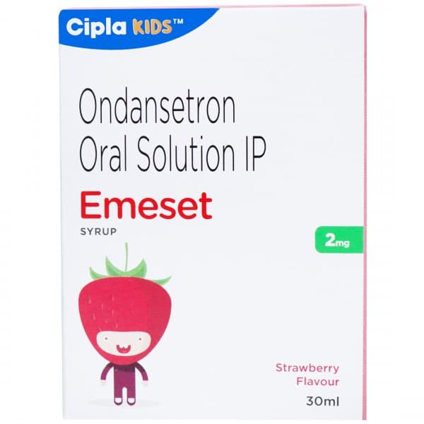 Emeset Strawberry Flavour Syrup 30 ml