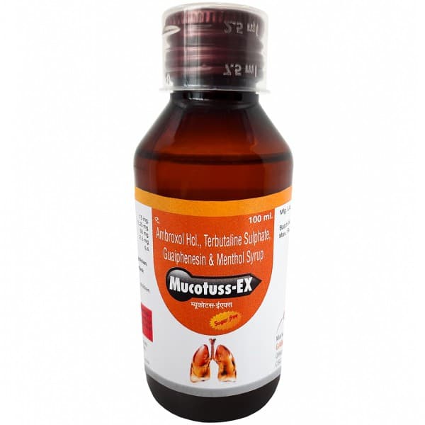 Mucotuss EX Sugar Free Syrup 100 ml