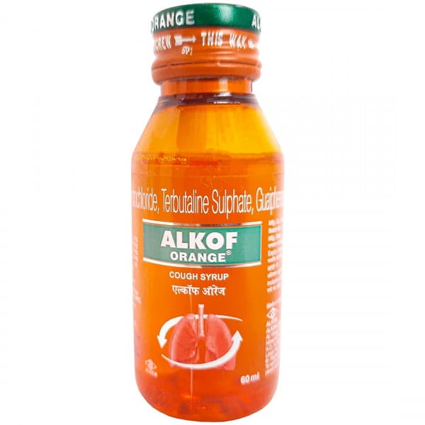 Alkof Orange Cough Syrup 60 ml