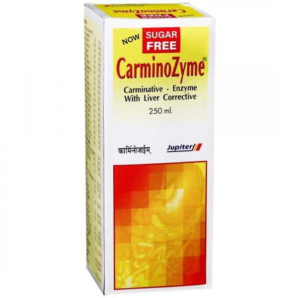 CarminoZyme Sugar Free Syrup 250 ml