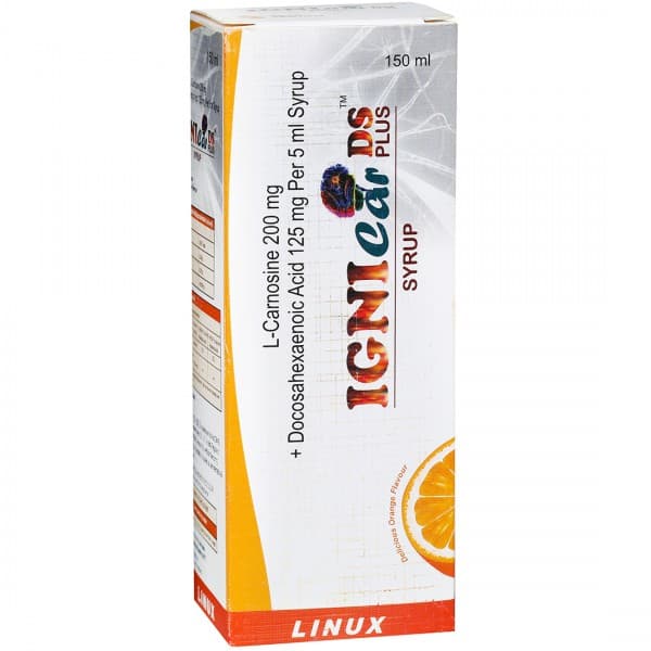 Ignicar DS Plus Orange Flavour Syrup 150 ml