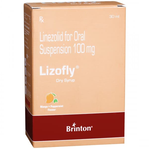 Lizofly Mango + Peppermint Flavour Dry Syrup 30 ml