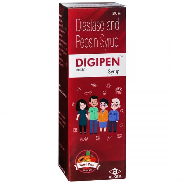 Digipen Mixed Fruit Flavour Syrup 200 ml