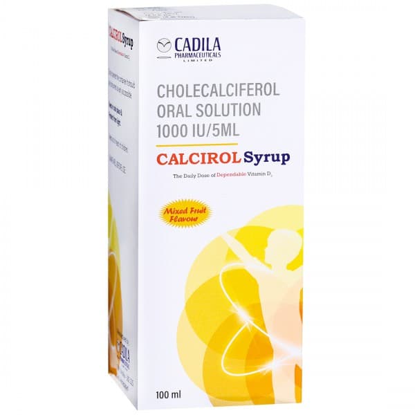 Calcirol Mixed Fruit Flavour Syrup 100 ml