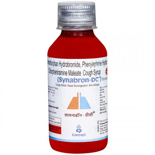 Synabron DC+ Sugar Free Syrup 110 ml
