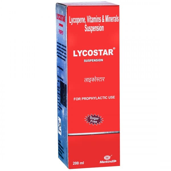 Lycostar Sugar Free Suspension 200 ml