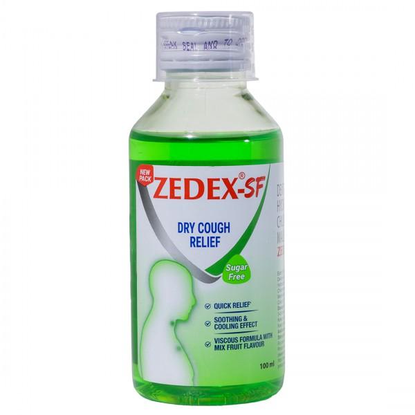 Zedex SF Dry Cough Relief Syrup 100 ml