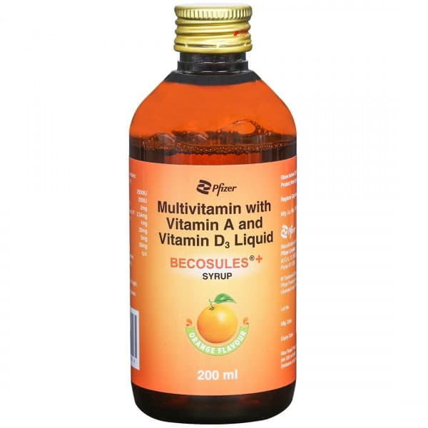 Becosules + Orange Flavour Syrup 200 ml