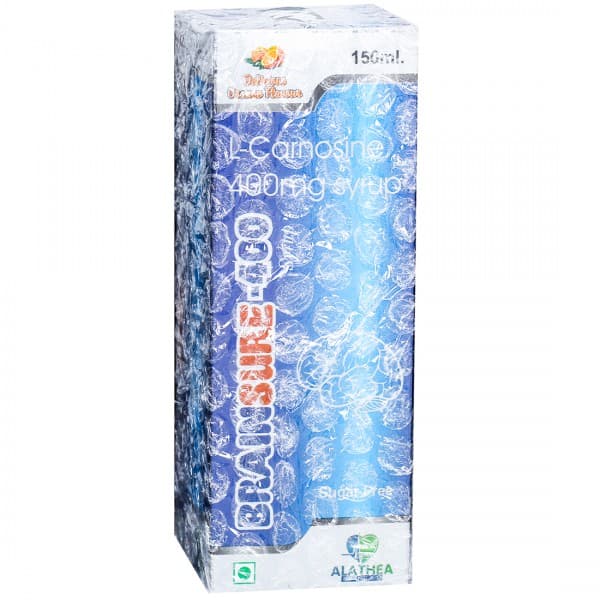 Brainsure 400 Sugar Free Delicious Orange Flavour Syrup 150 ml