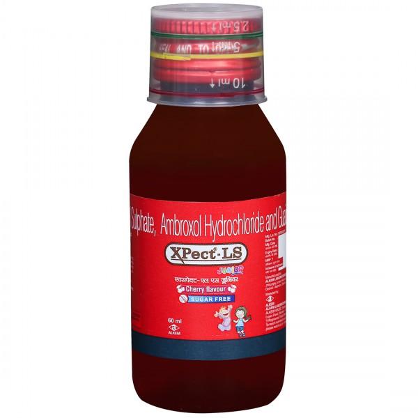 Xpect LS Junior Cherry Flavour Sugar Free Syrup 60 ml