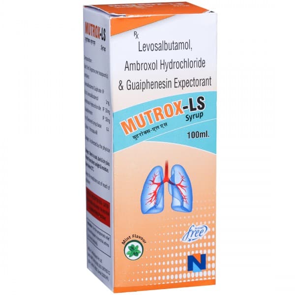 Mutrox LS Sugar Free Mint Flavour Syrup 100 ml