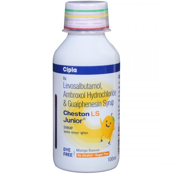 Cheston LS Junior Sugar Free (Mango Flavour) Syrup 100 ml