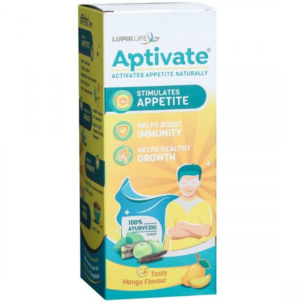 Aptivate Tasty Mango Flavour Syrup 175 ml