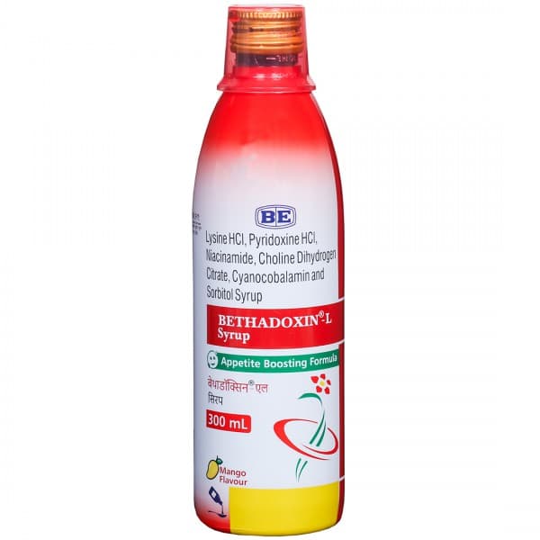 Bethadoxin L Mango Flavour Syrup 300 ml