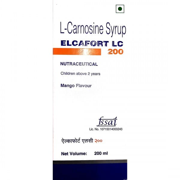 Elcafort LC 200 Mango Flavour Syrup 200 ml