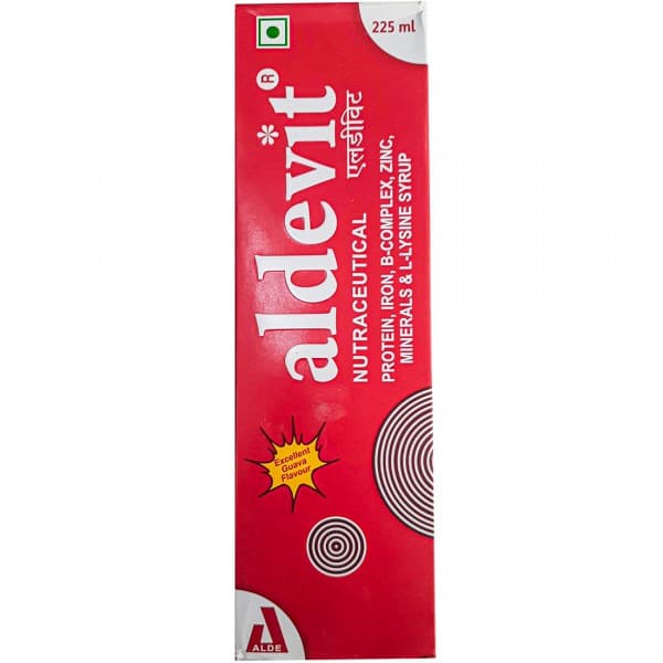 Aldevit Guava Flavour Syrup 225 ml