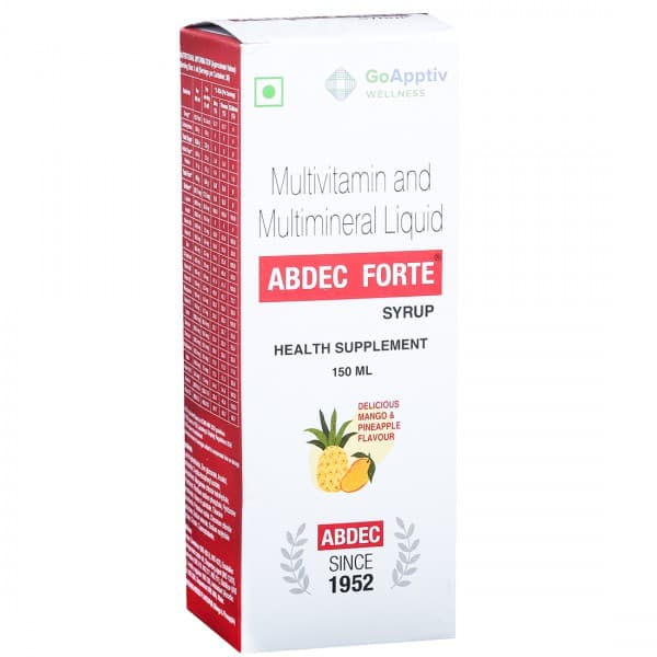Abdec Forte Delicious Mango & Pineapple Flavour Syrup 150 ml