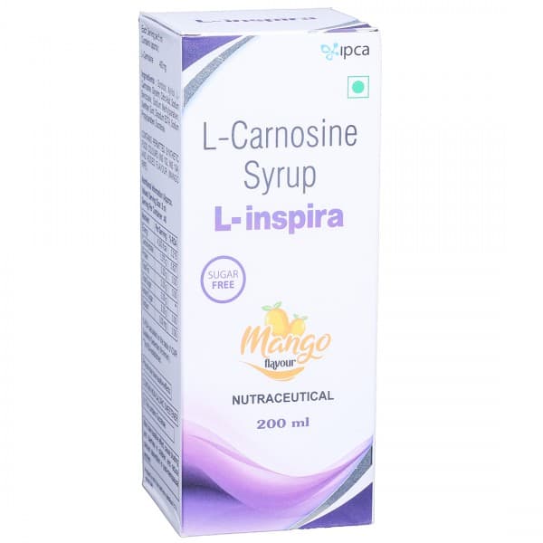 L Inspira Sugar Free Mango Flavour Syrup 200 ml