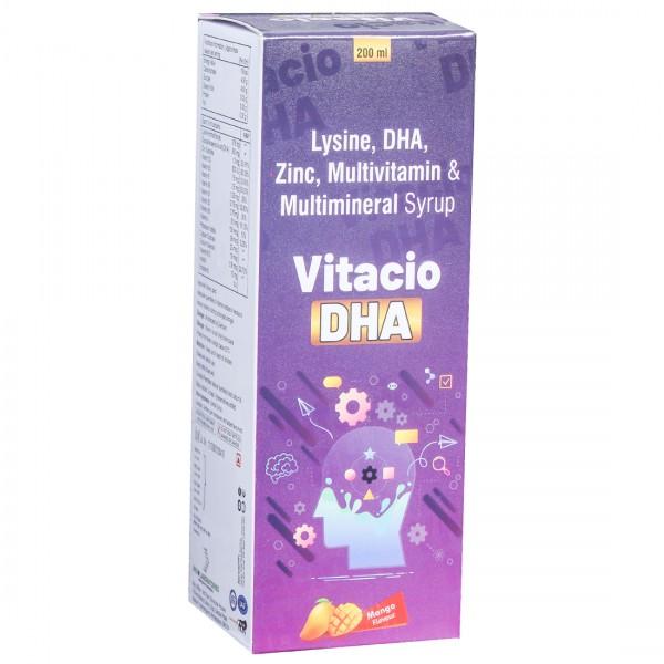 Vitacio DHA Mango Flavour Syrup 200 ml