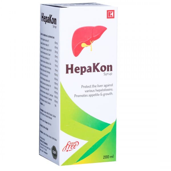 Hepakon Sugar Free Syrup 200 ml