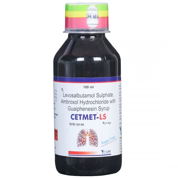 Cetmet LS Sugar Free Syrup 100 ml