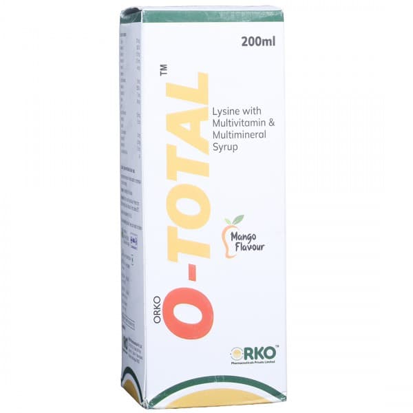 O Total Mango Flavour Syrup 200 ml