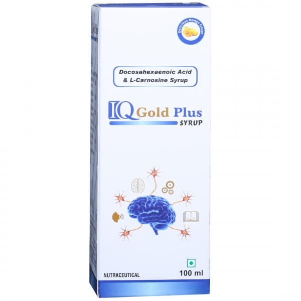 IQ Gold Plus Delicious Mango Flavor Syrup 100 ml