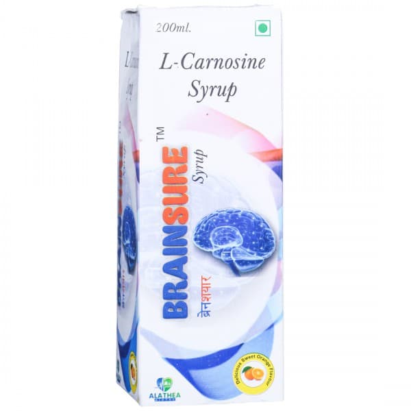 Brainsure Delicious Sweet Orange Flavour Syrup 200 ml