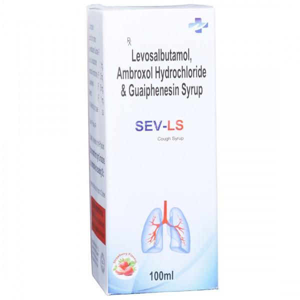 Sev LS Strawberry Flavour Cough Syrup 100 ml