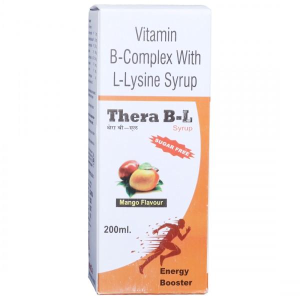 Thera B L Sugar Free Mango Flavour Syrup 200 ml