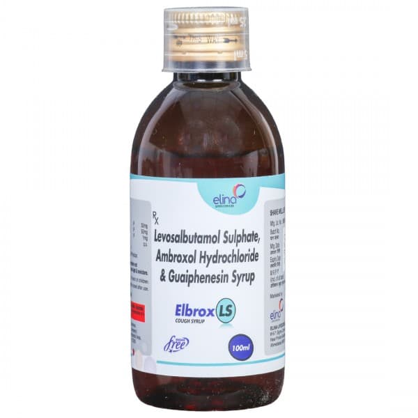 Elbrox LS Sugar Free Cough Syrup 100 ml