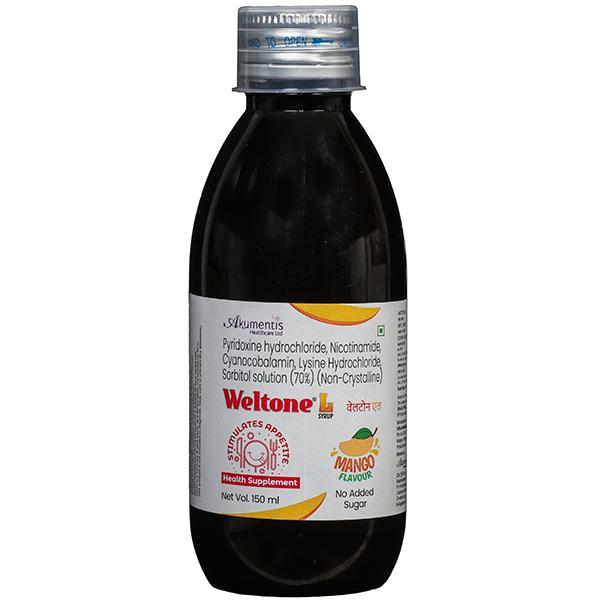Weltone L Mango Flavour Syrup 150 ml