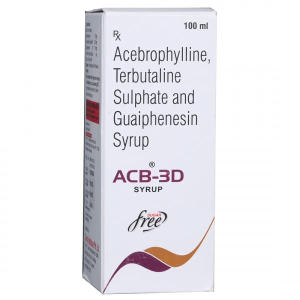 Acb 3D Sugar Free Syrup 100 ml